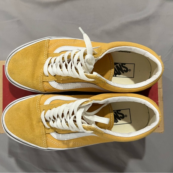 Vans old Skool size 8 yellow - Picture 1 of 3